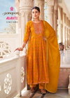 Avanti By Rangoon Embroidery Silk Anarkali Readymade Suits Wholesale Shop In Surat